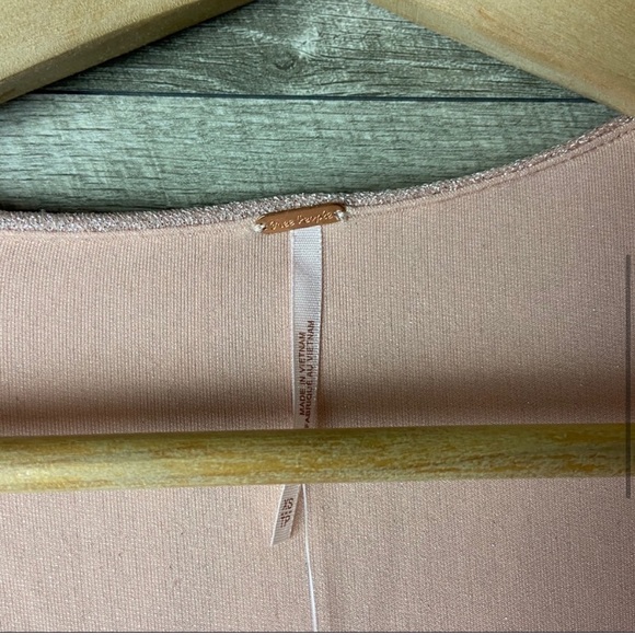 Free people one more time midi wrap lurex dress - Picture 4 of 8